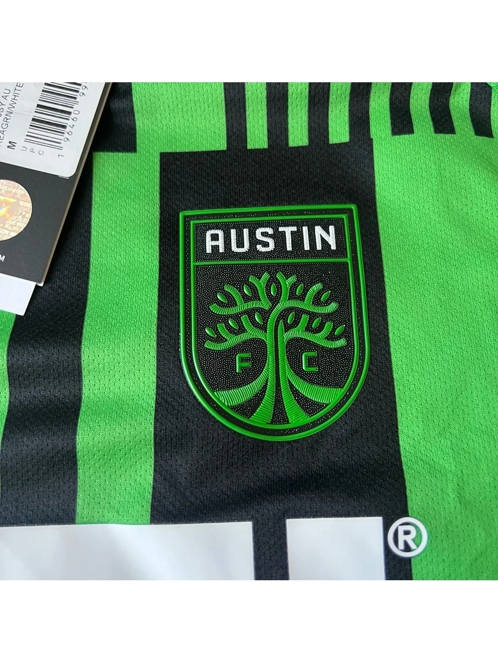 Adidas Men's Austin FC 23/24 Authentic Home Jersey Green/Black Size Medium